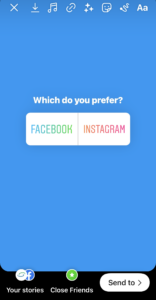 Shelton Associates Instagram Story Poll